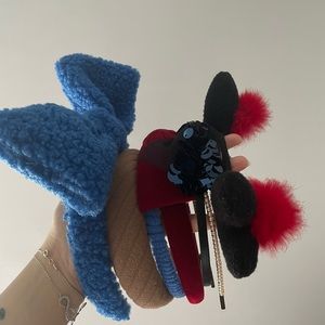 Head bands hair clips